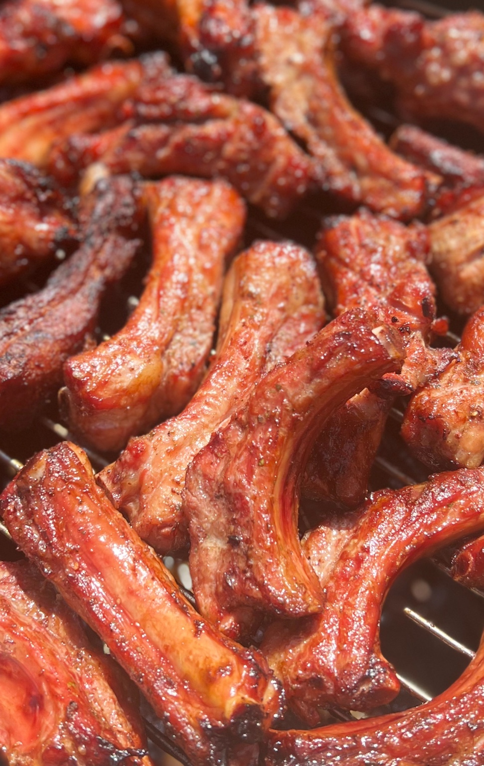 Grilled pork ribs